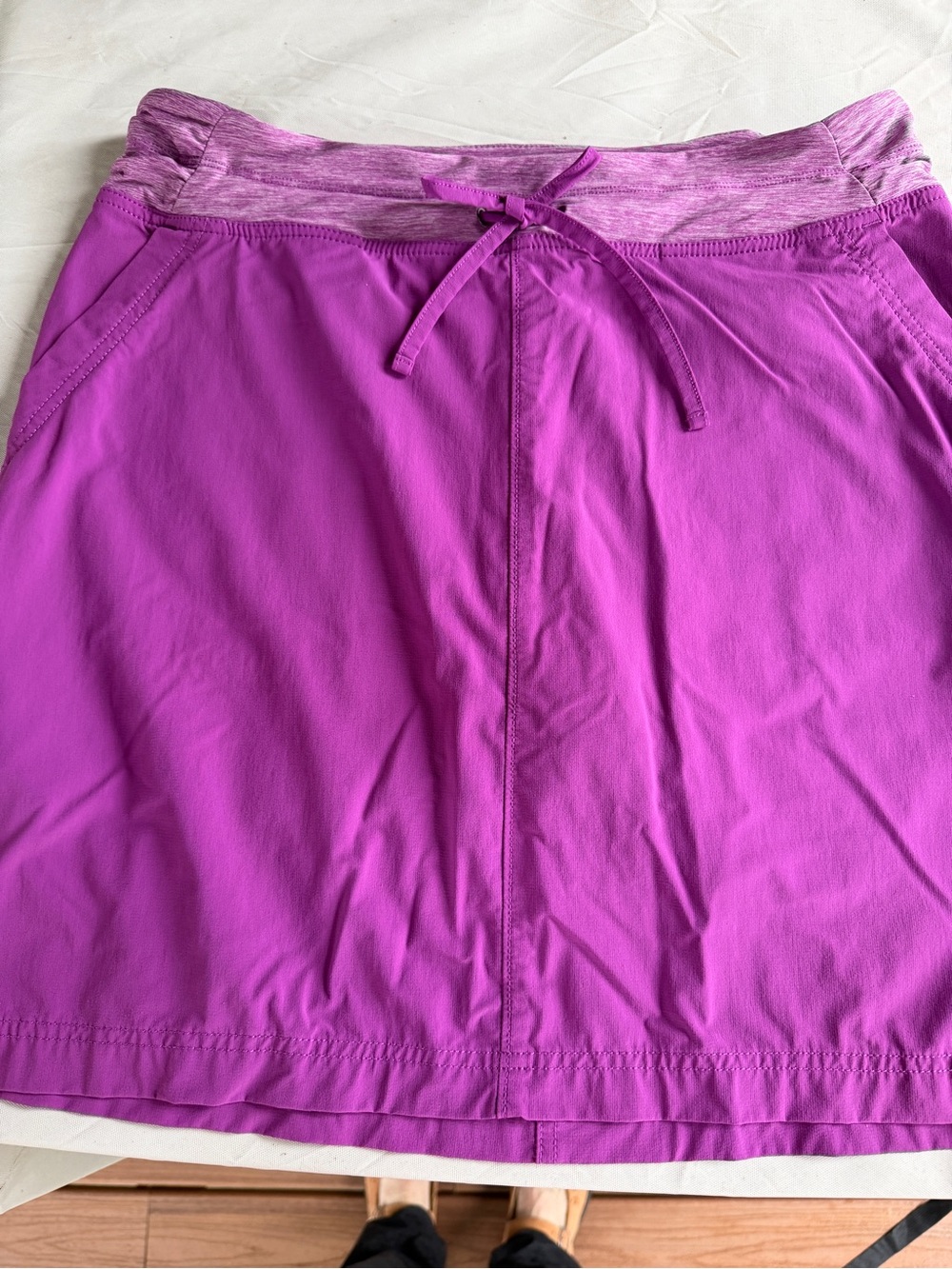 Duluth Trading Co Armachillo Cooling Purple Active Skort size 12